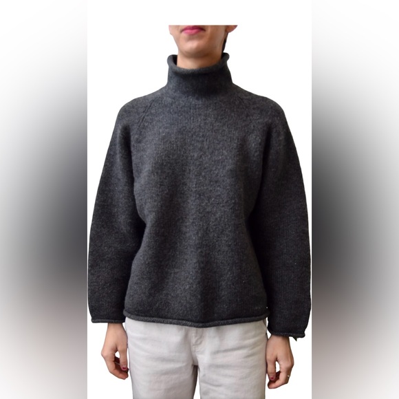J. Crew Sweaters - J. Crew Dark Gray Rollneck Sweater